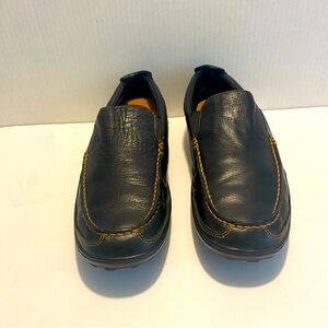 Cole Haan Black Leather Loafers Slip-Ons
